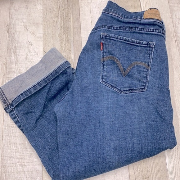 Levi’s 515 capris denim size 8 - Picture 8 of 8